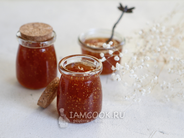 Конфитюр из инжира, рецепт с фото