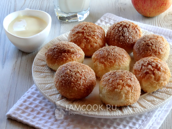 Мини-булочки, рецепт с фото