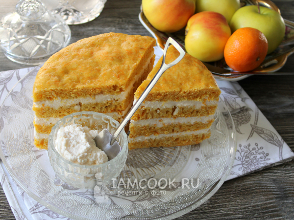 Крем из рикотты и сметаны для торта, рецепт с фото