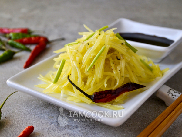 Картошка по-китайски, рецепт с фото