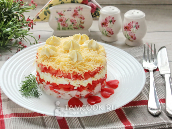 Салат «Песцовая шубка», рецепт с фото