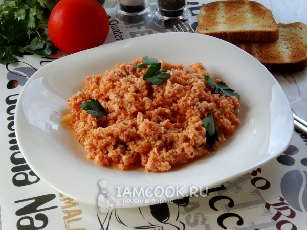 Страпацада, рецепт с фото