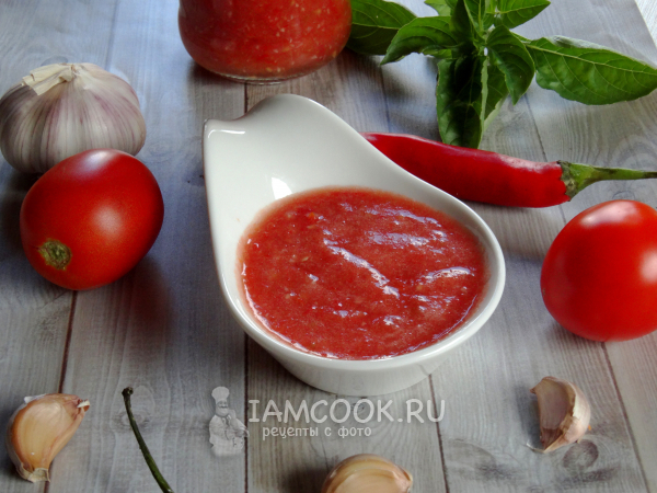 Аджика «Огонек», рецепт с фото