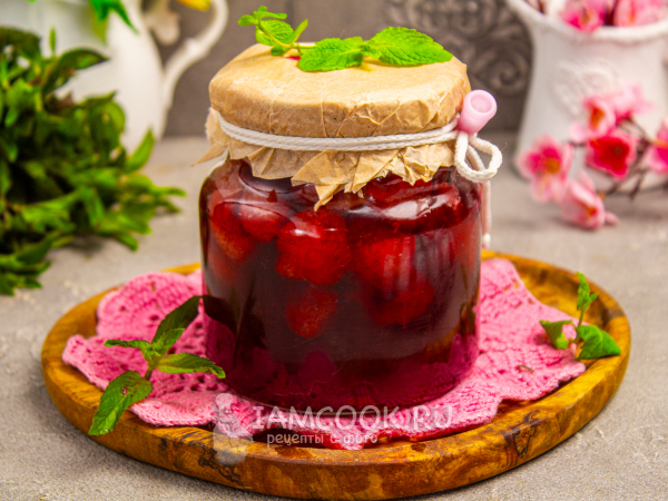 Клубничное варенье с агар-агаром, рецепт с фото