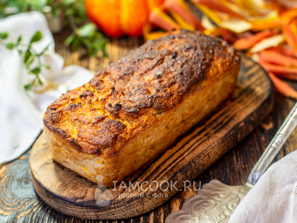Тыквенный кекс для диабетиков, рецепт с фото
