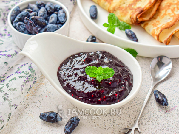 Конфитюр из жимолости, рецепт с фото