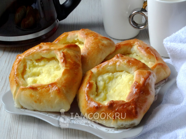 Мордовские ватрушки с картошкой и творогом, рецепт с фото