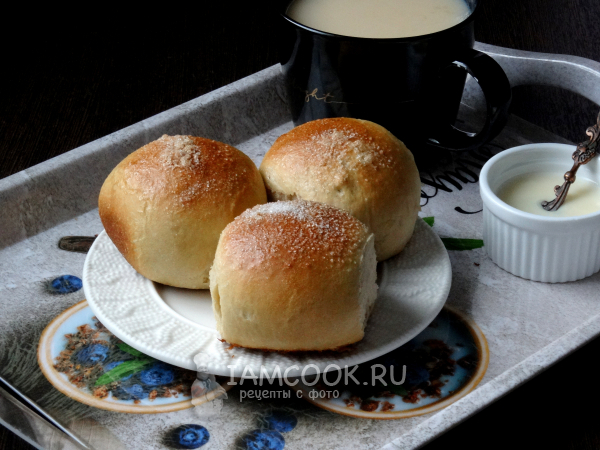 Кофейные булочки, рецепт с фото