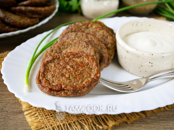 Печеночные оладьи с сыром, рецепт с фото