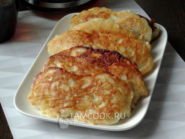 Ленивые пирожки с капустой, рецепт с фото