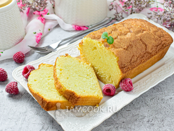 Кекс с манкой на молоке, рецепт с фото