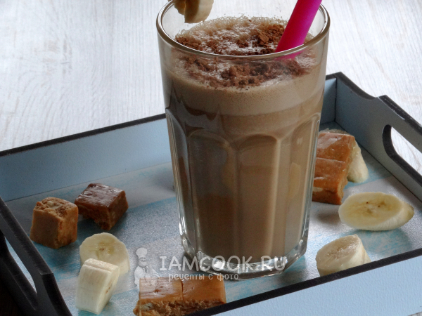 Банановый раф, рецепт с фото