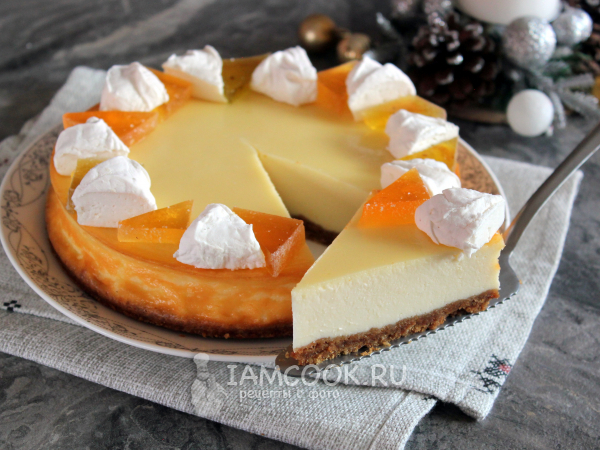 Имбирный чизкейк, рецепт с фото