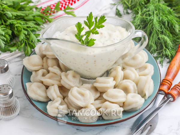 Соус для пельменей из майонеза, рецепт с фото