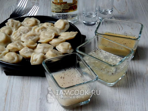 Соус для пельменей с уксусом, рецепт с фото