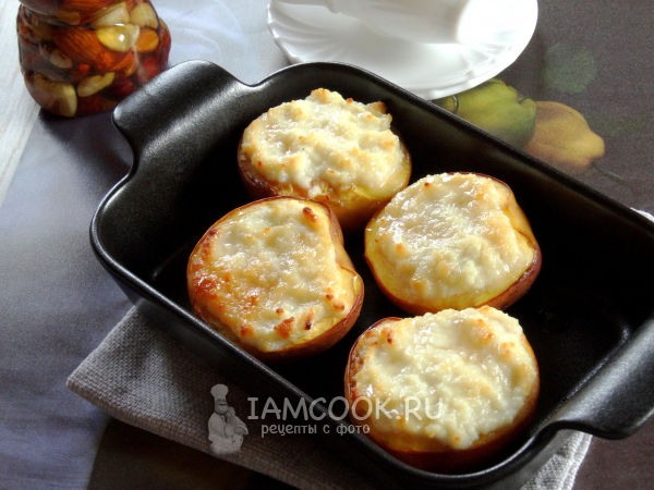 Запечённые нектарины в духовке, рецепт с фото