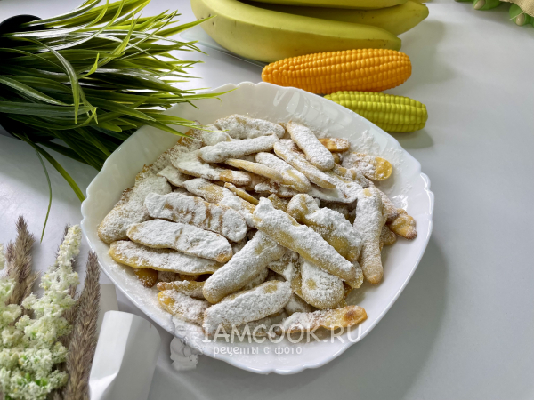 Домашние кукурузные палочки, рецепт с фото