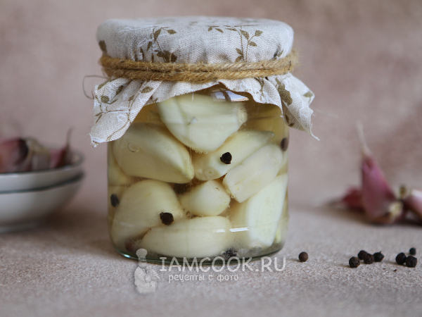 Ферментированный чеснок, рецепт с фото