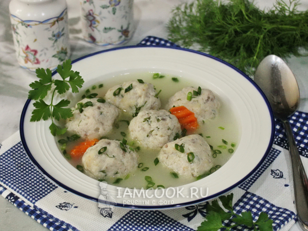 Рыбные клецки, рецепт с фото