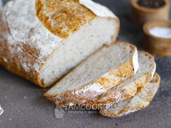 Хлеб на виноградной закваске, рецепт с фото