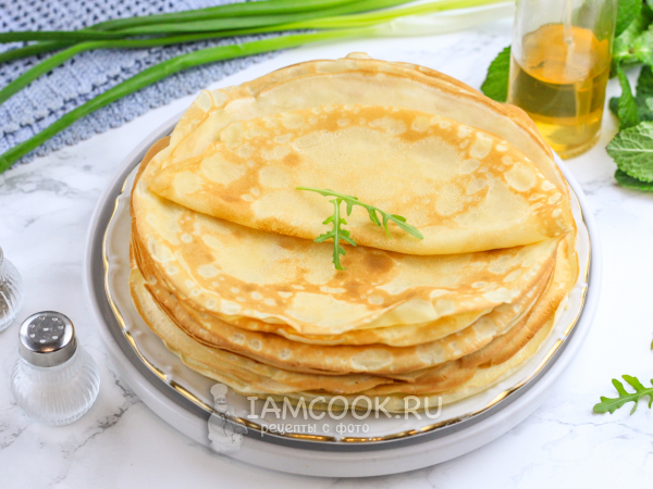 Блины на сыворотке от кефира, рецепт с фото