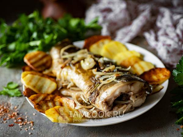 Карп в аэрогриле, рецепт с фото