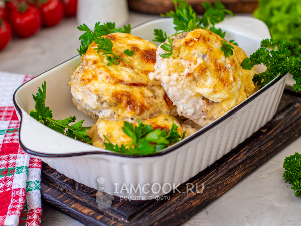 Биточки по-французски, рецепт с фото