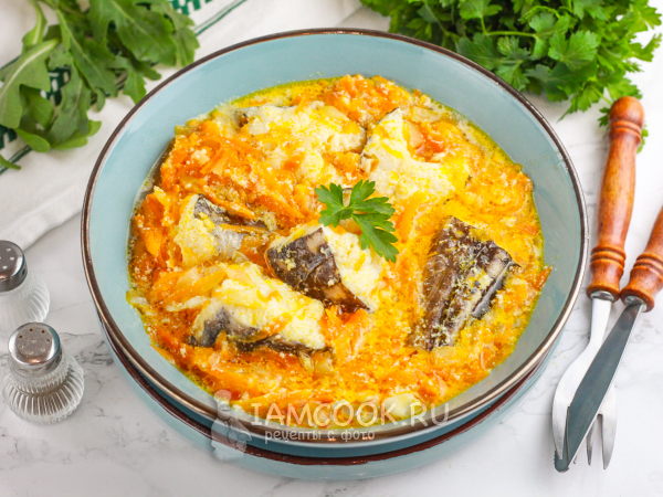 Рыба под маринадом со сметаной, рецепт с фото