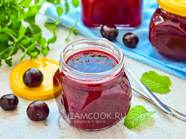 Конфитюр из вишни с желатином, рецепт с фото