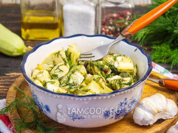 Маринованные кабачки как грибы быстрого приготовления, рецепт с фото