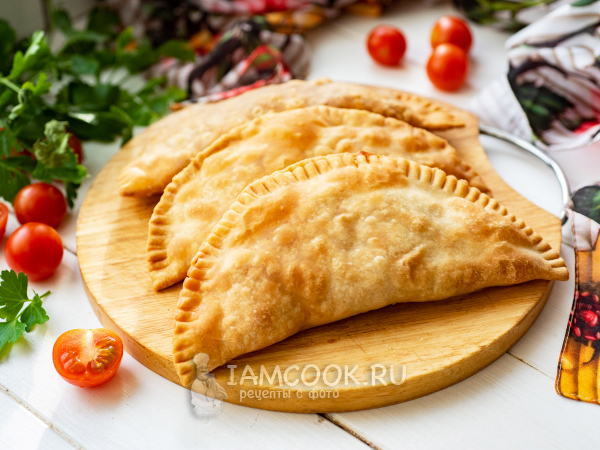 Чебуреки в аэрогриле, рецепт с фото