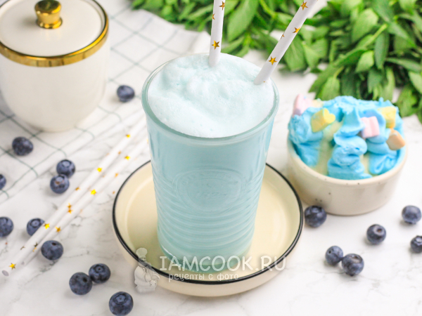 Молочный коктейль «Бабл Гам», рецепт с фото