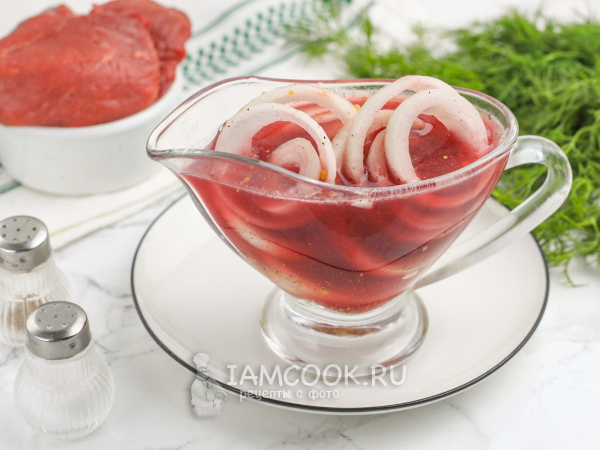 Маринад для шашлыка с гранатовым соком, рецепт с фото