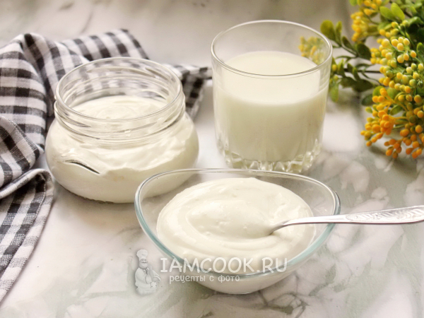 Сметана в домашних условиях, рецепт с фото