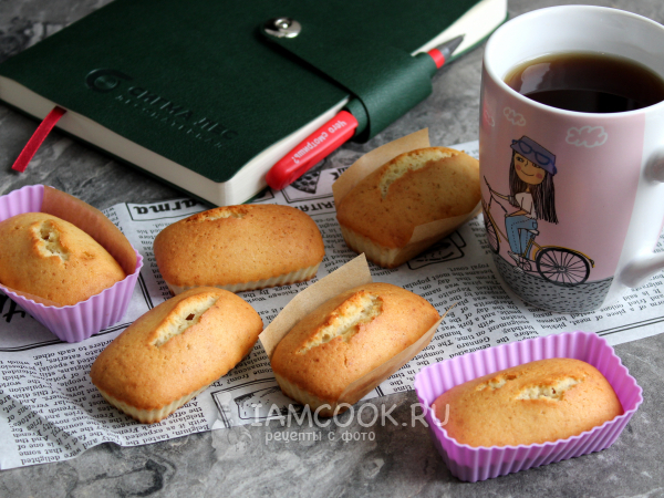 Печенье «Финансье», рецепт с фото