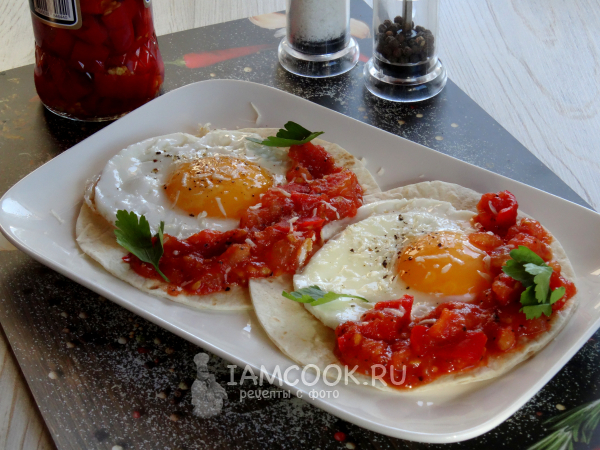 Уэвос ранчерос, рецепт с фото