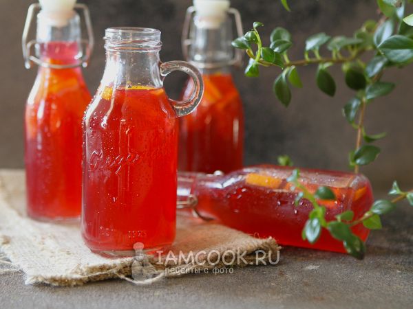 Вишневый лимонад, рецепт с фото