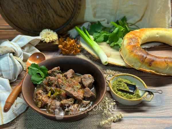 Подливка из говядины, рецепт с фото