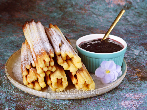 Вафельные трубочки на гриле (электрогриле), рецепт с фото