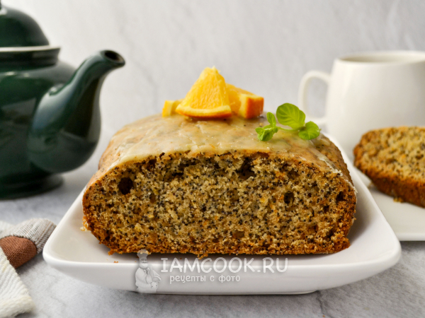 Кекс с маком в хлебопечке, рецепт с фото