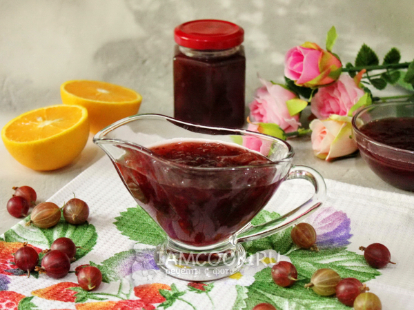 Варенье из крыжовника с апельсином через мясорубку на зиму, рецепт с фото