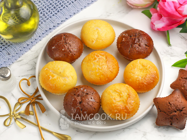 Влажные капкейки, рецепт с фото