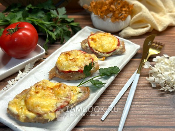 Мясо по-французски из свиного окорока, рецепт с фото