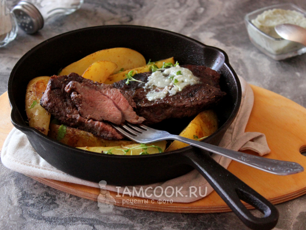 Бифштекс из мраморной говядины, рецепт с фото