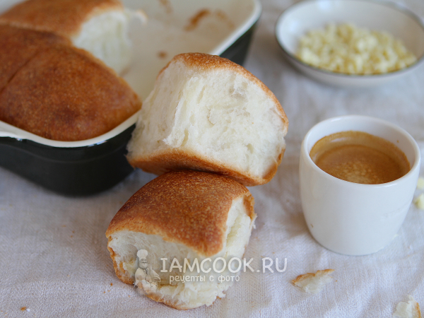 Сладкие булочки на закваске, рецепт с фото