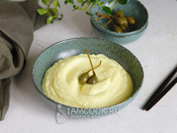 ПП пюре из цветной капусты, рецепт с фото