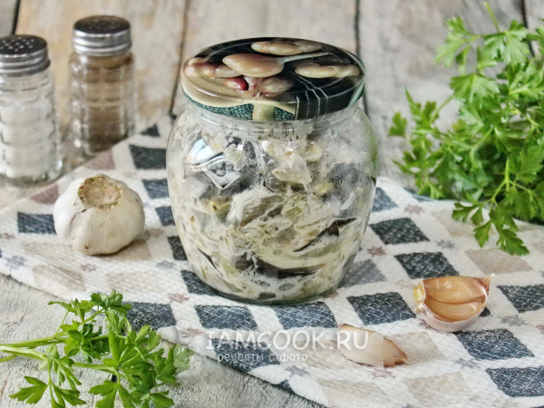 Салат из баклажанов с майонезом на зиму, рецепт с фото