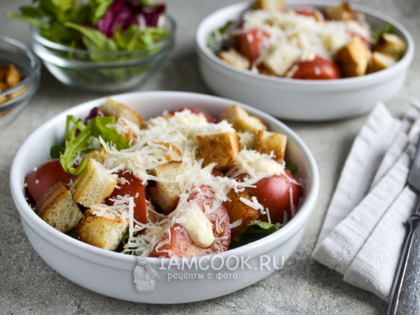 Ленивый Цезарь, рецепт с фото