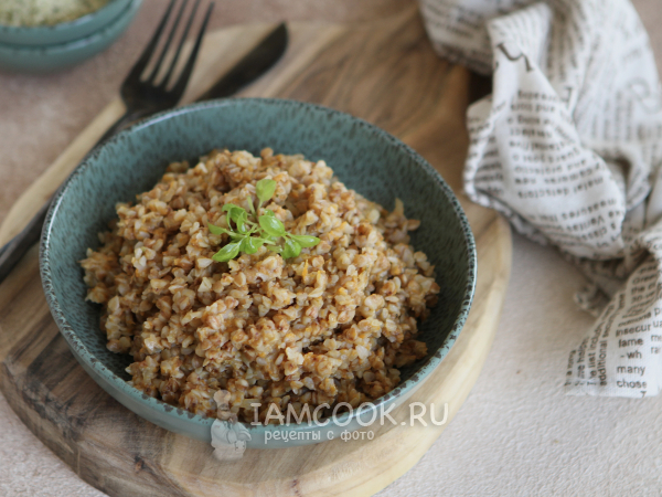 Гречка с тыквой в духовке, рецепт с фото