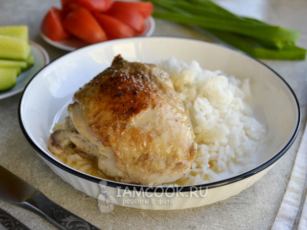 Куриные бедра в майонезе на сковороде, рецепт с фото